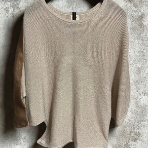 Soma Ribbed Knit Relaxed Sweater – Size L